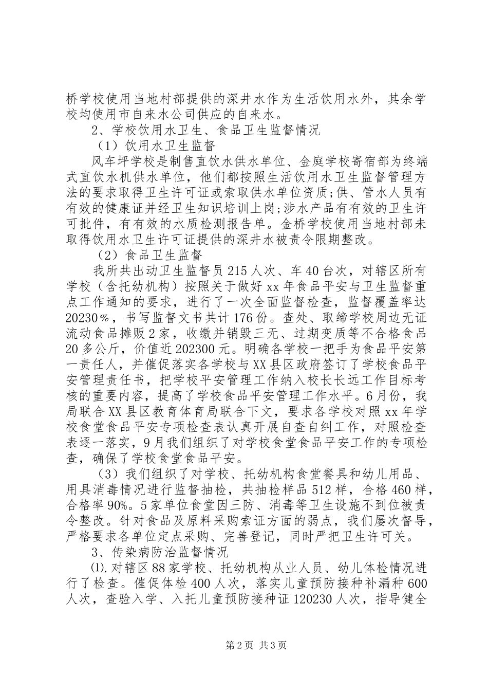 2023年学校卫生监督工作总结.docx_第2页