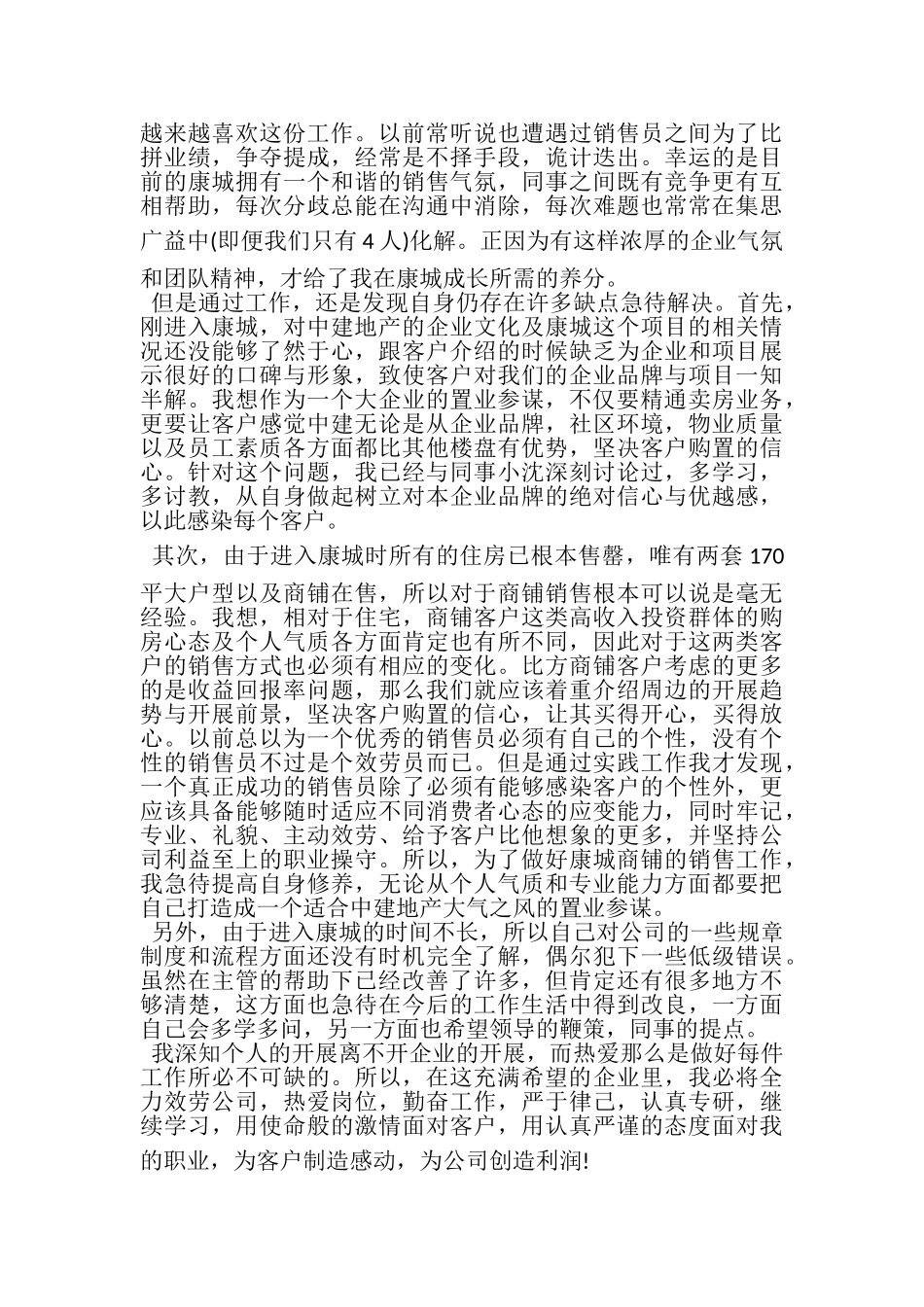 2023年置业顾问的工作总结.doc_第3页