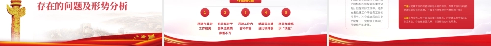 2020党建年终总结PPT模板.pptx
