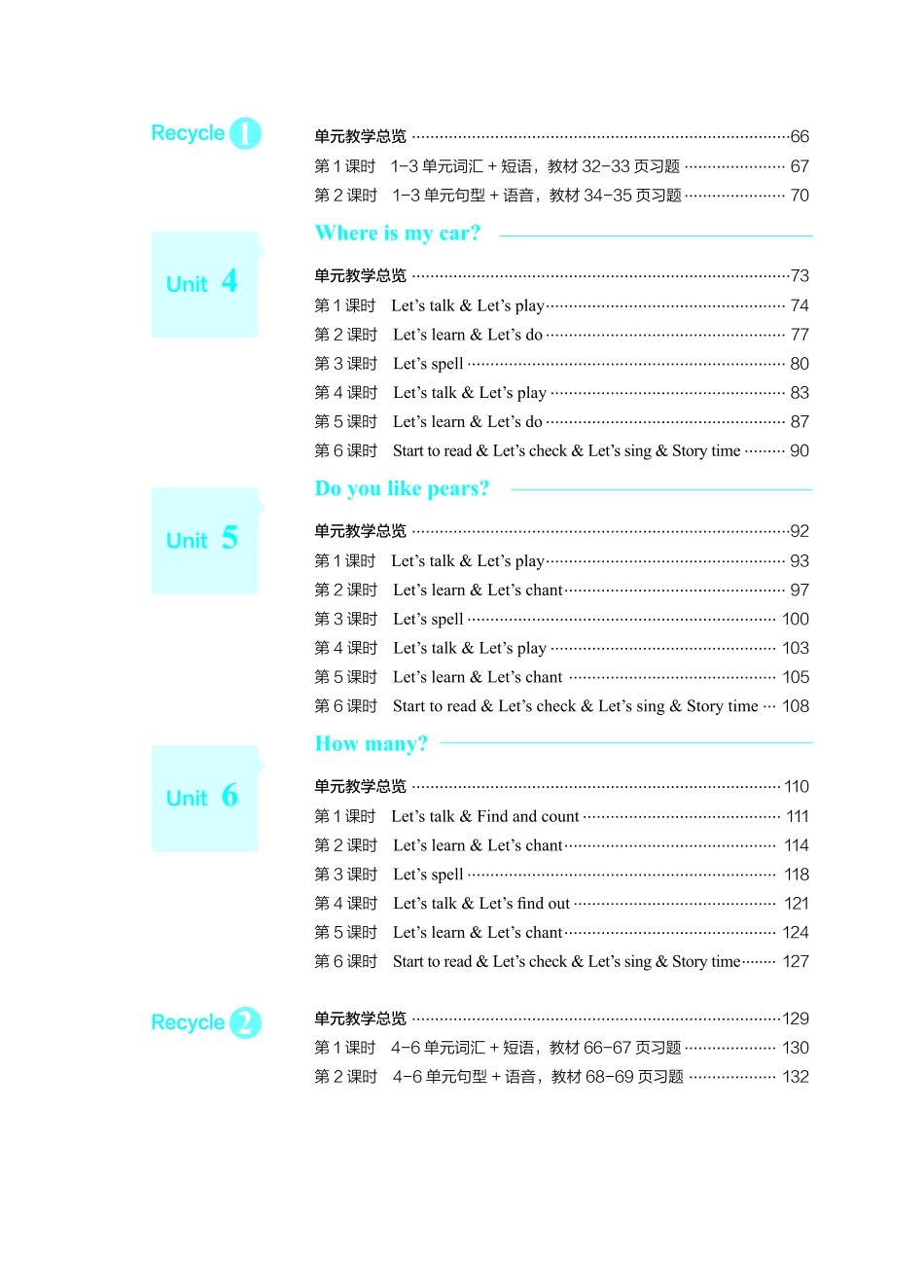 点典教案 三年级英语下册PEP版.pdf_第3页