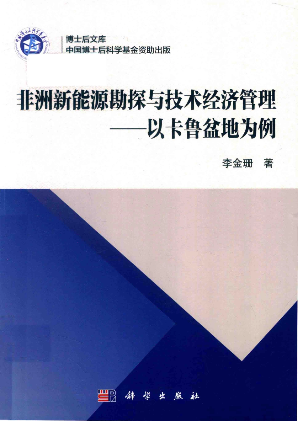 非洲新能源勘探与技术经济管理以卡鲁盆地为例_李金珊著.pdf_第1页