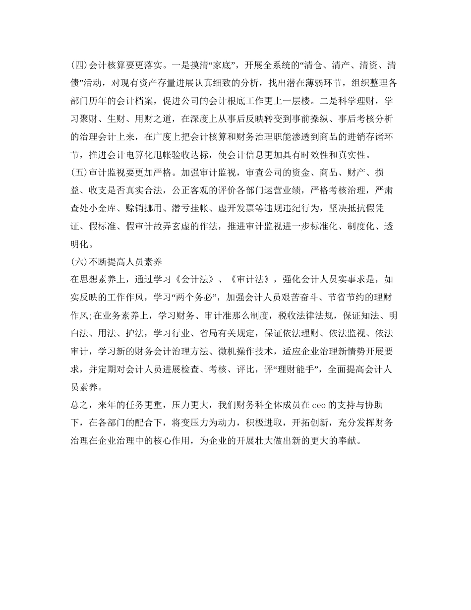 2023公司财务工作参考计划3).docx_第2页