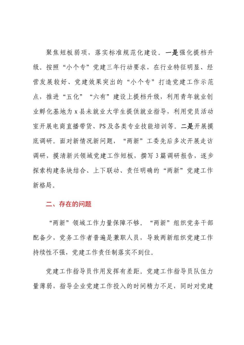 2023年度两新工委书记抓基层党建述职报告汇编（6篇）.docx_第3页
