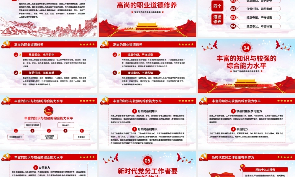 新时代党务工作者应具备的基本素质.pptx