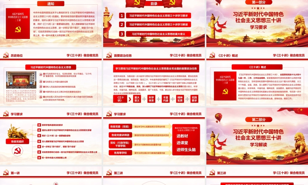 新时代中国特色三十讲.pptx