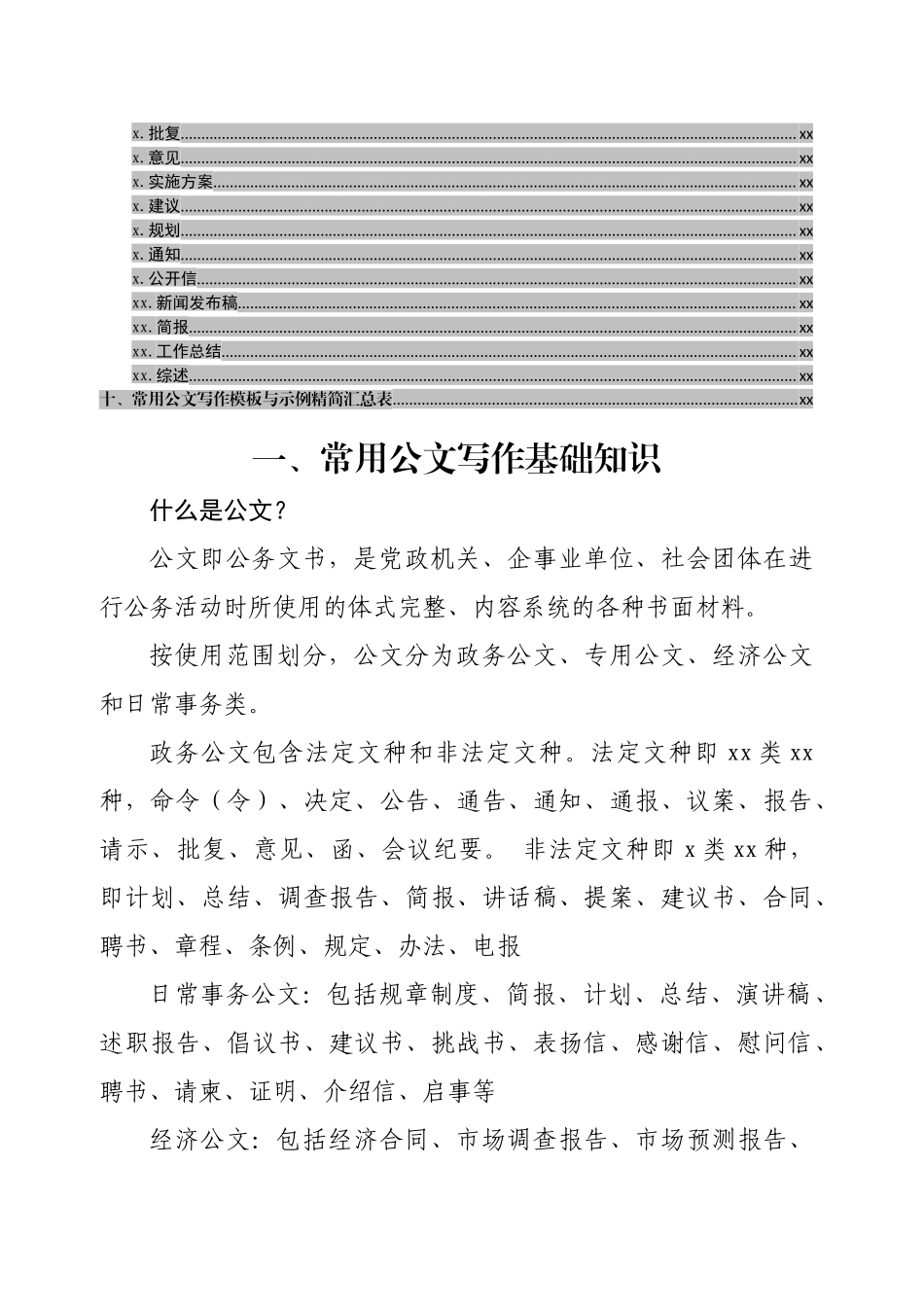 常用公文写作基础知识及模板.docx_第3页