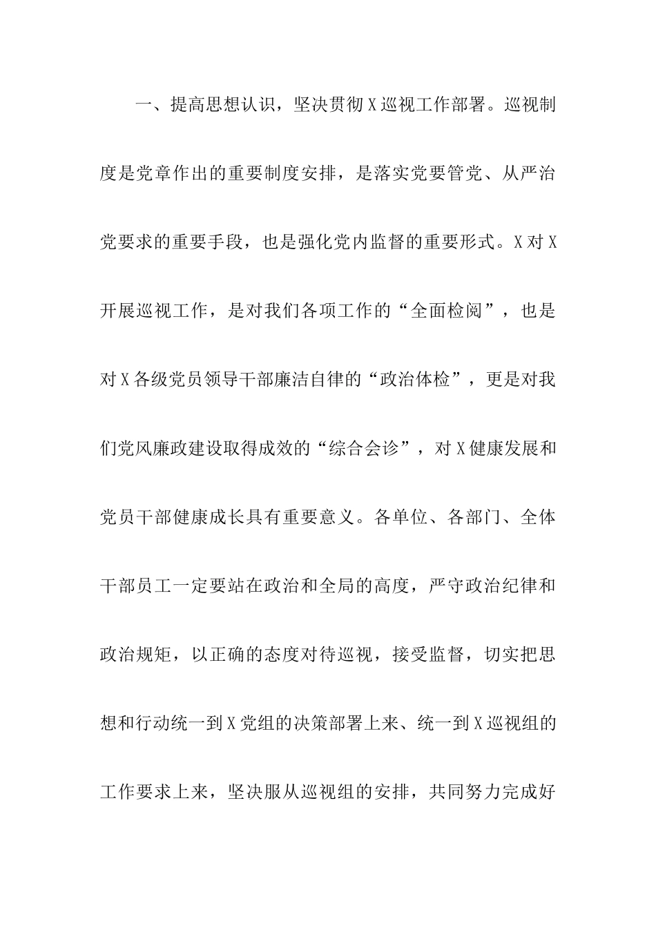 在巡视动员会议上的表态发言.docx_第2页
