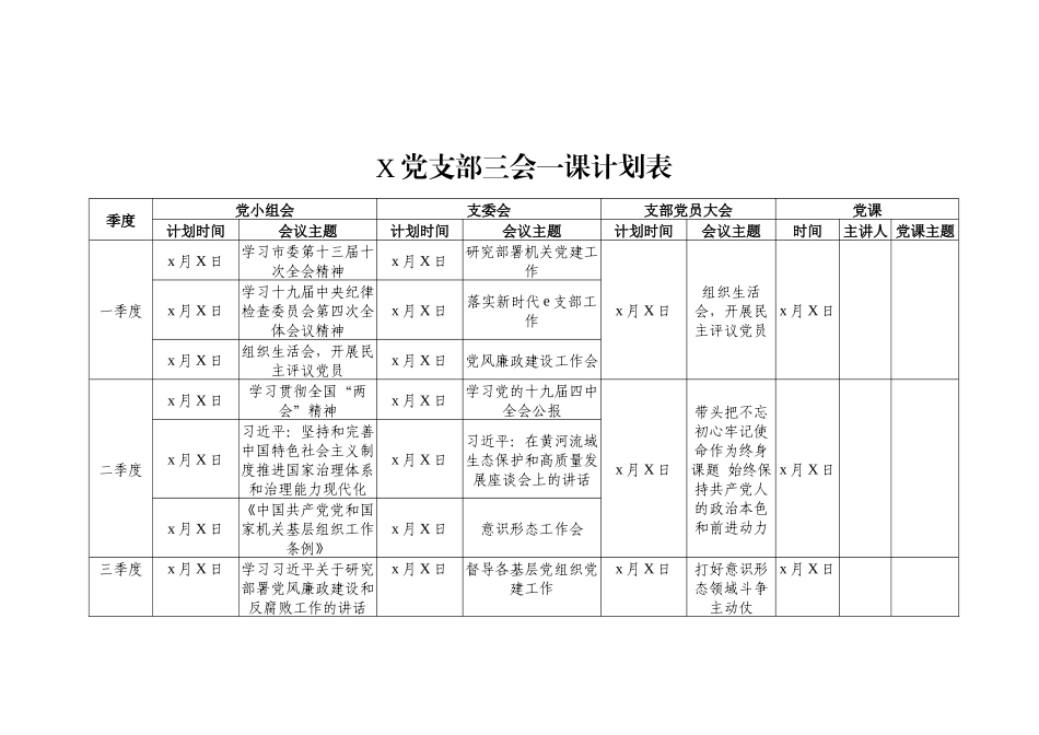 2020011407【职场文档】党建工作各类相关表格.docx_第2页