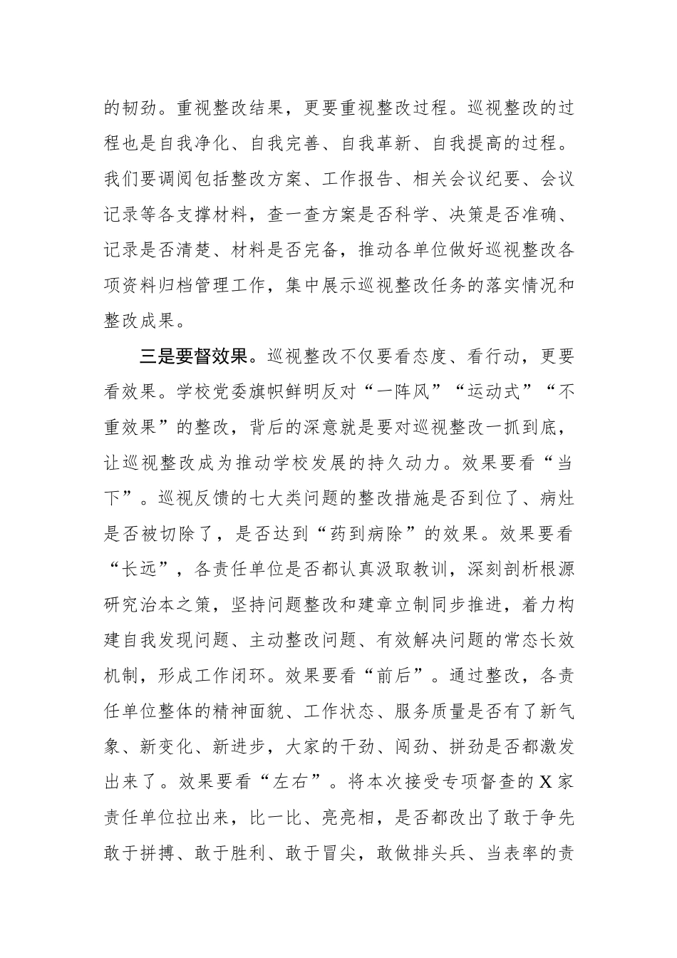在巡视整改落实情况督查及回头看工作动员会上的讲话.docx_第3页