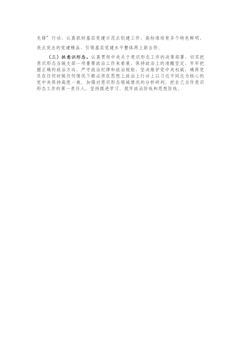 20201225X纪委机关党支部书记2020年度述职报告.docx_第3页