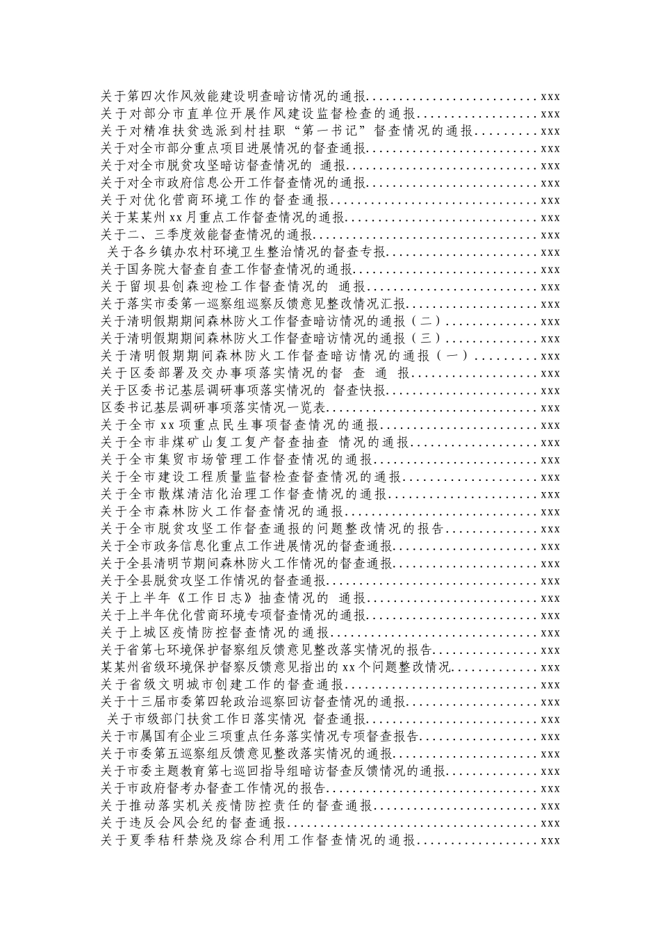 文汇536—各类督查通报、报告汇编99篇.docx_第2页