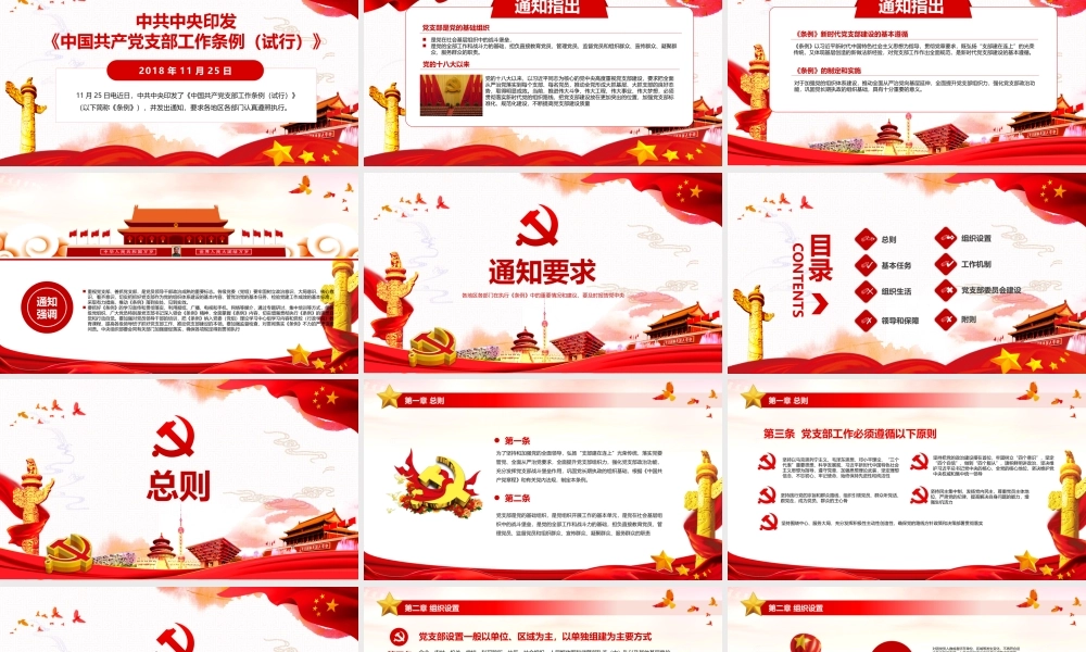 中国共产党支部工作条例.pptx