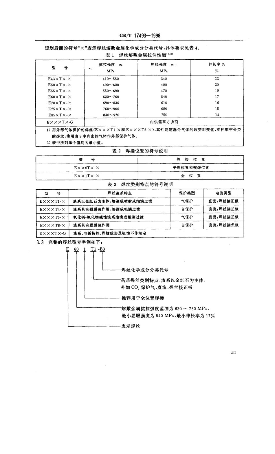GB／T 17493-1998 低合金钢药芯焊丝.pdf_第3页