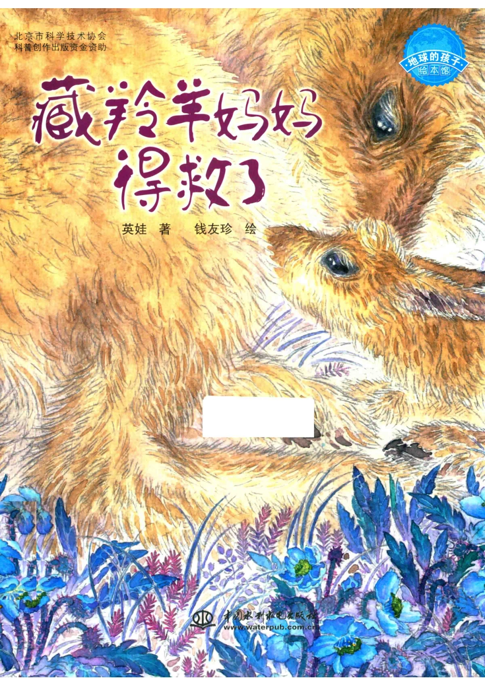 藏羚羊妈妈得救了地球的孩子绘本馆_英娃著；钱友珍绘.pdf_第1页
