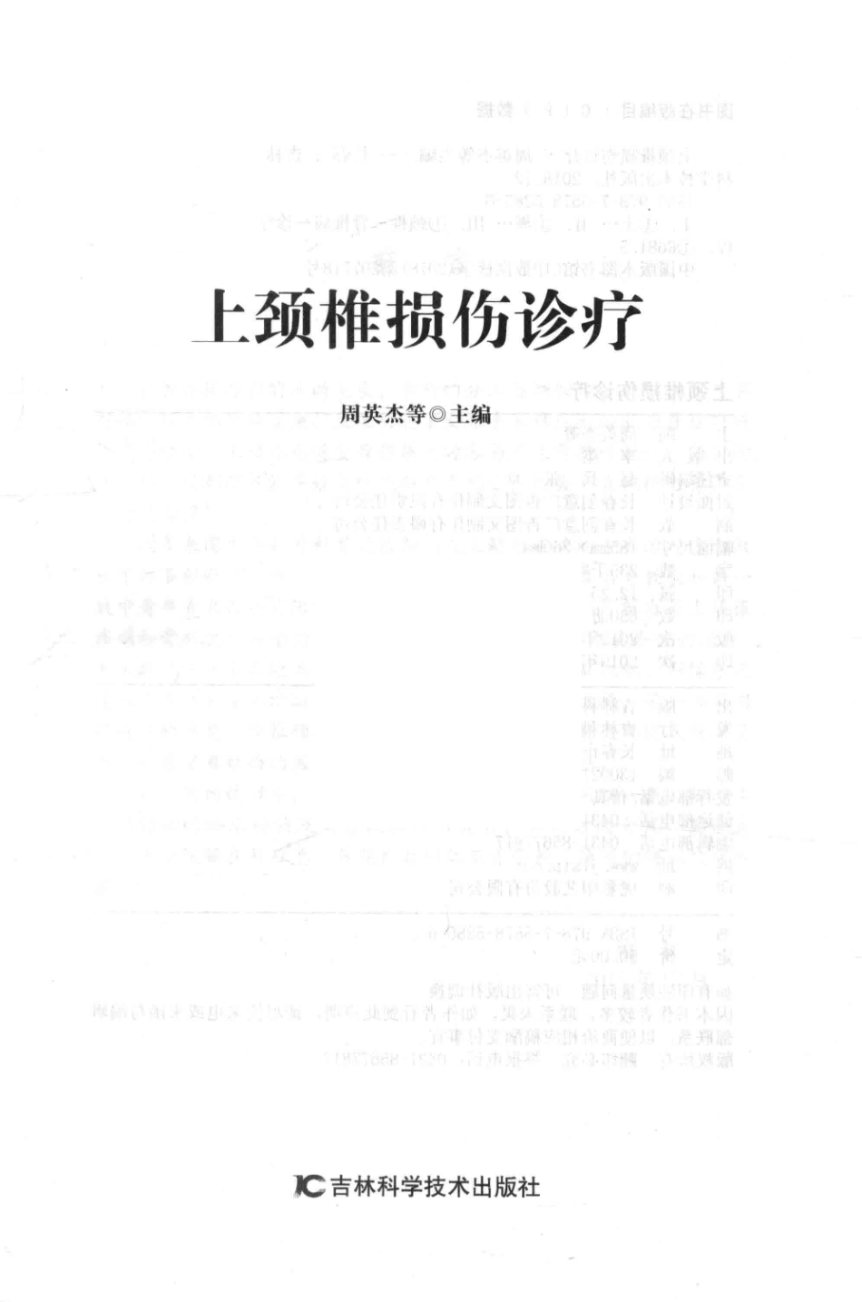 上颈椎损伤诊疗第2版_周英杰等主编.pdf_第2页