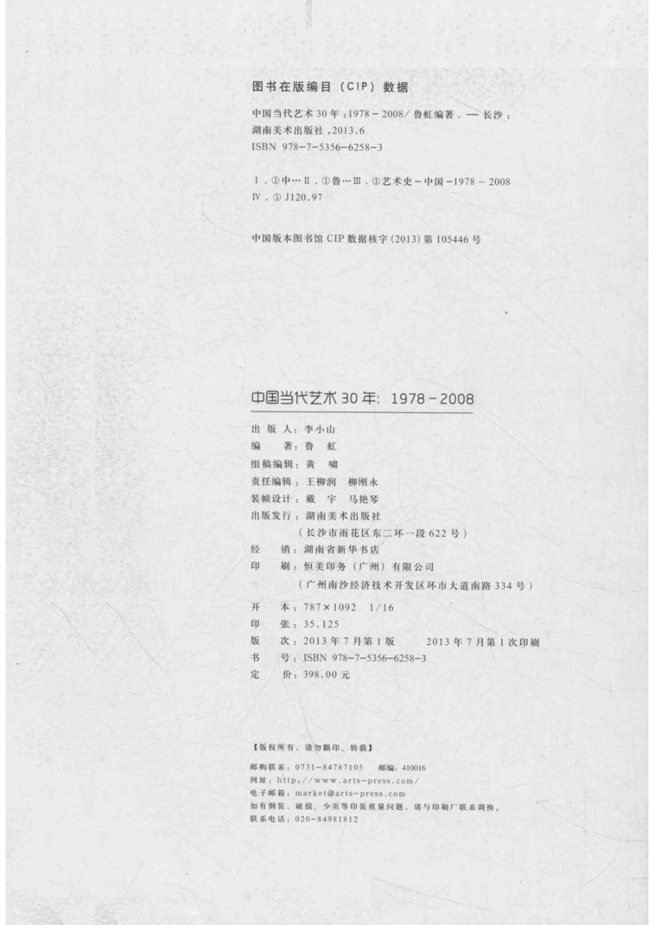 中国当代艺术30年1978-2008_鲁虹著.pdf_第3页