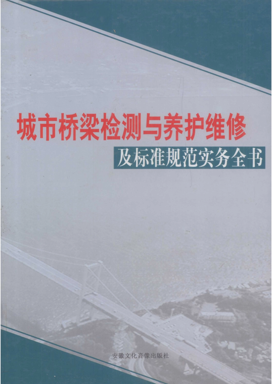 城市桥梁检测与养护维修及标准规范实务全书第4卷_彭志波主编.pdf_第1页