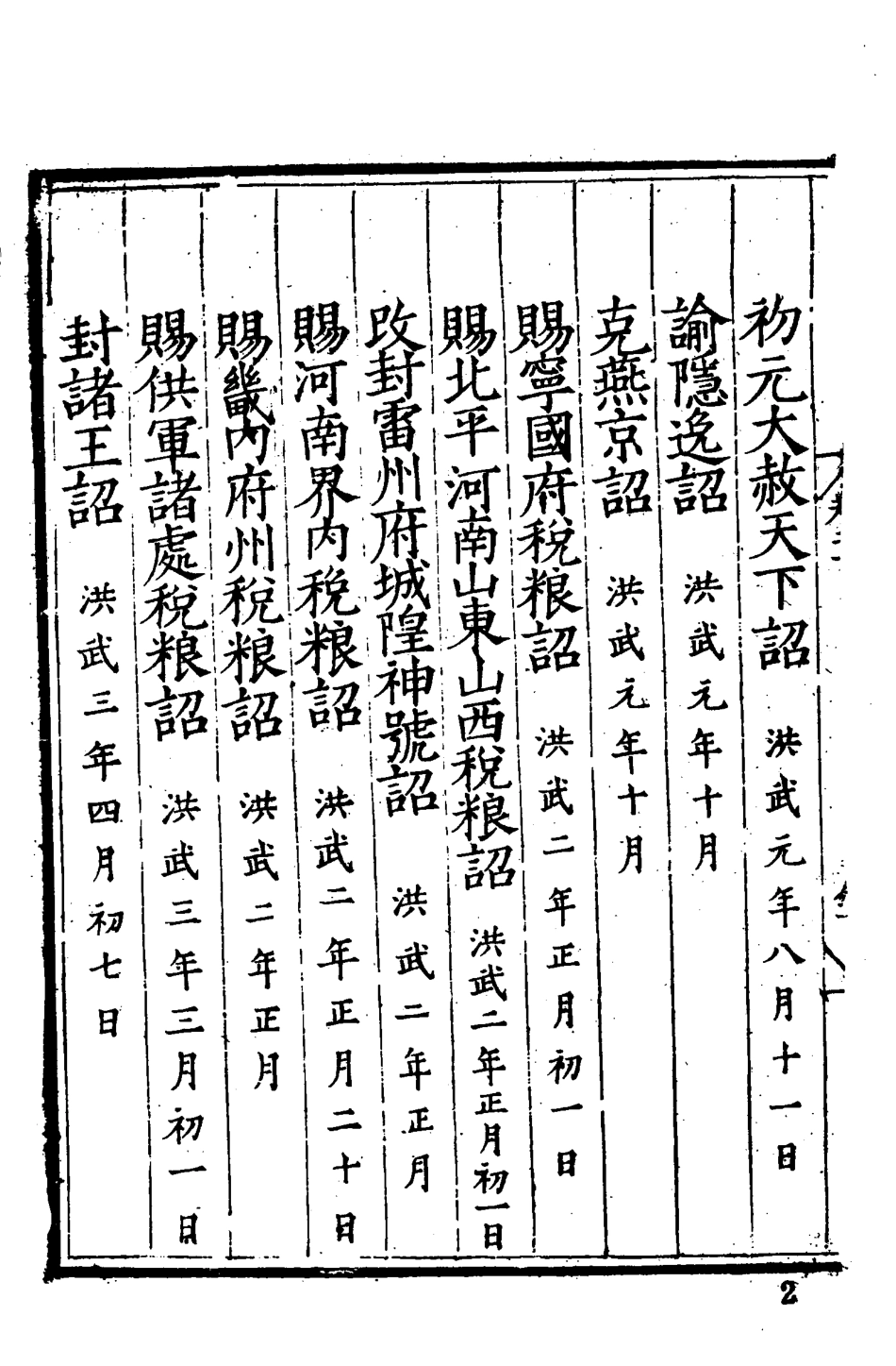 皇明诏令全4册1_（明）不著编人.pdf_第3页