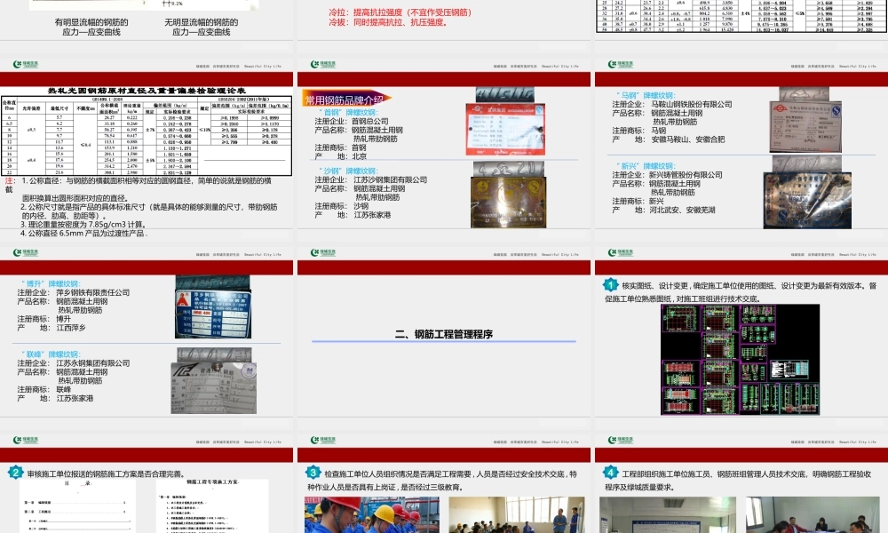 工程施工系统课件04：建筑工程钢筋施工质量控制及优秀工程管理案例分析.ppt
