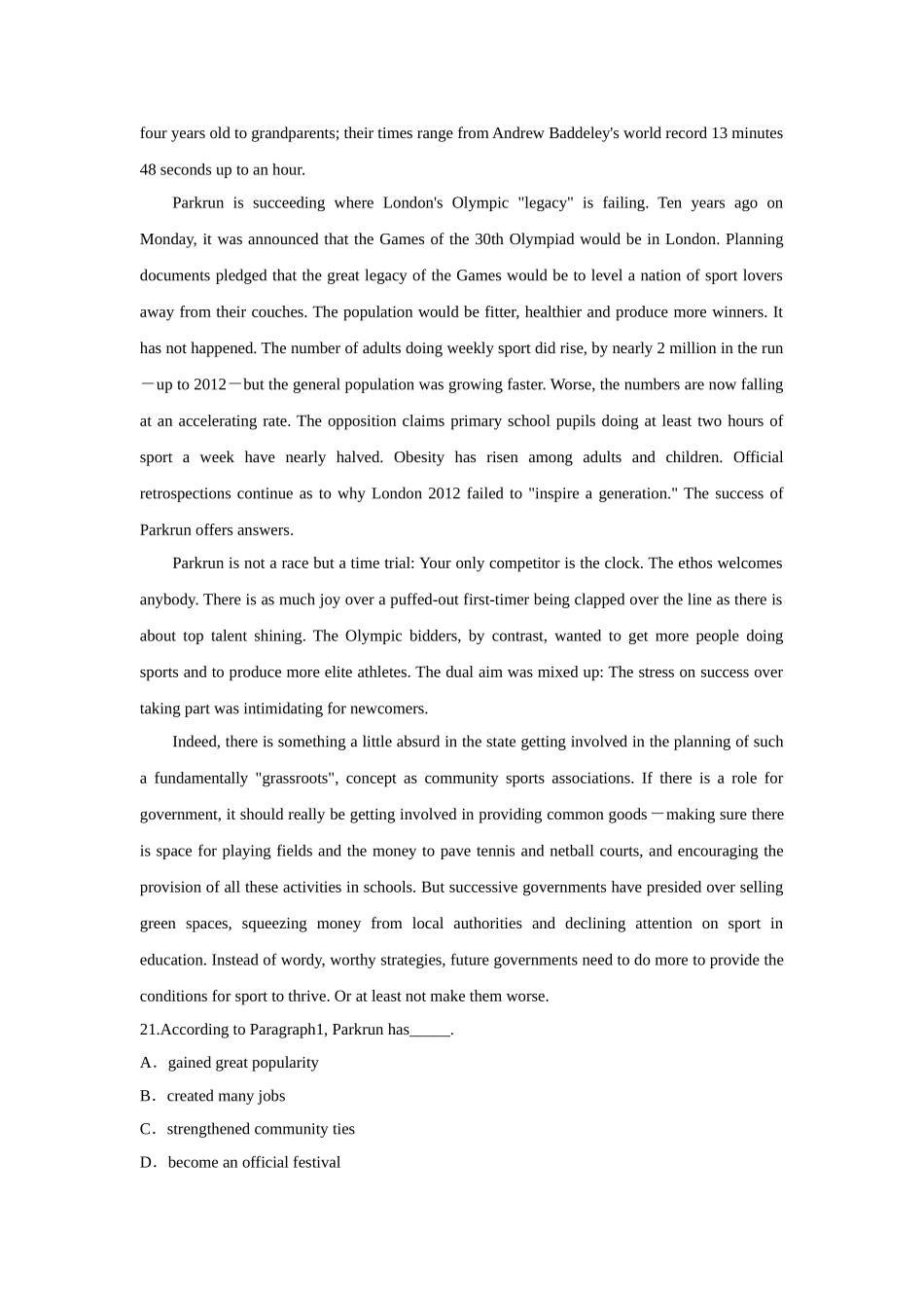 全国硕士研究生入学考试英语（二）试题（2017）.doc_第3页