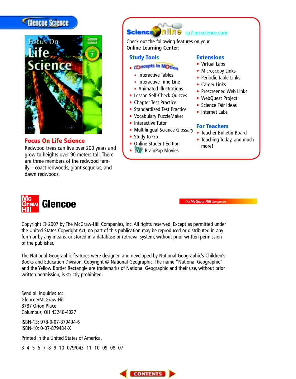 美国加州教材 Focus On Life Science California Grade 7.pdf_第3页