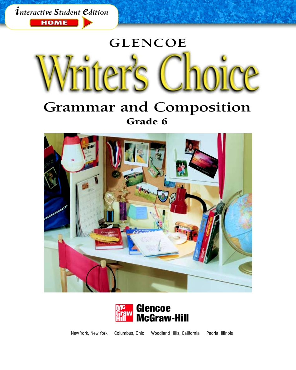 美国加州教材 Language - Writer's_choice_grammar_and_composition Grade 06.pdf_第1页