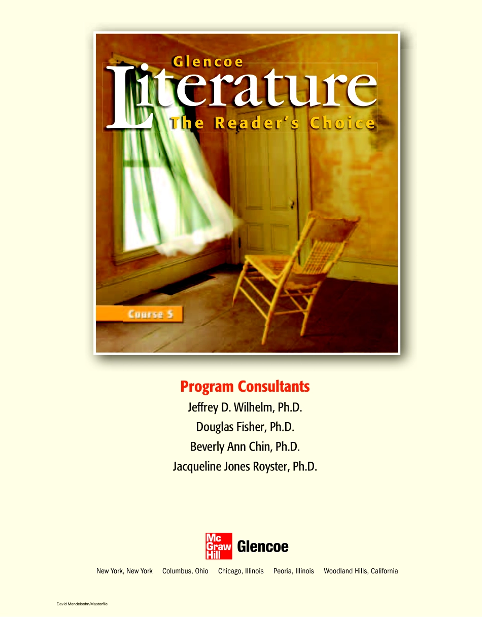 美国加州教材 Literature- Reading With Purpose, Course 5.pdf_第2页