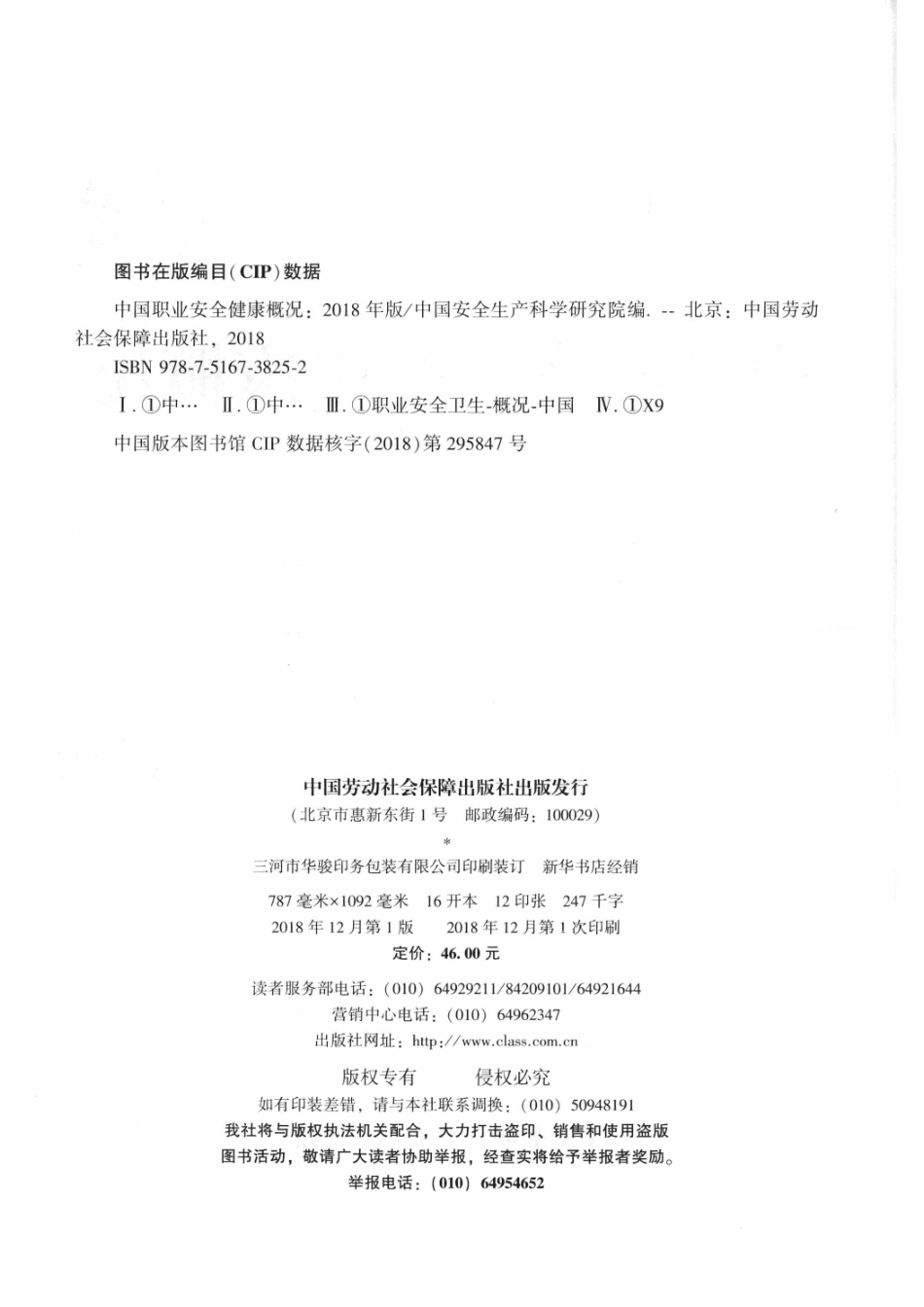 中国职业安全健康概况2018版_中国安全生产科学研究院编.pdf_第3页