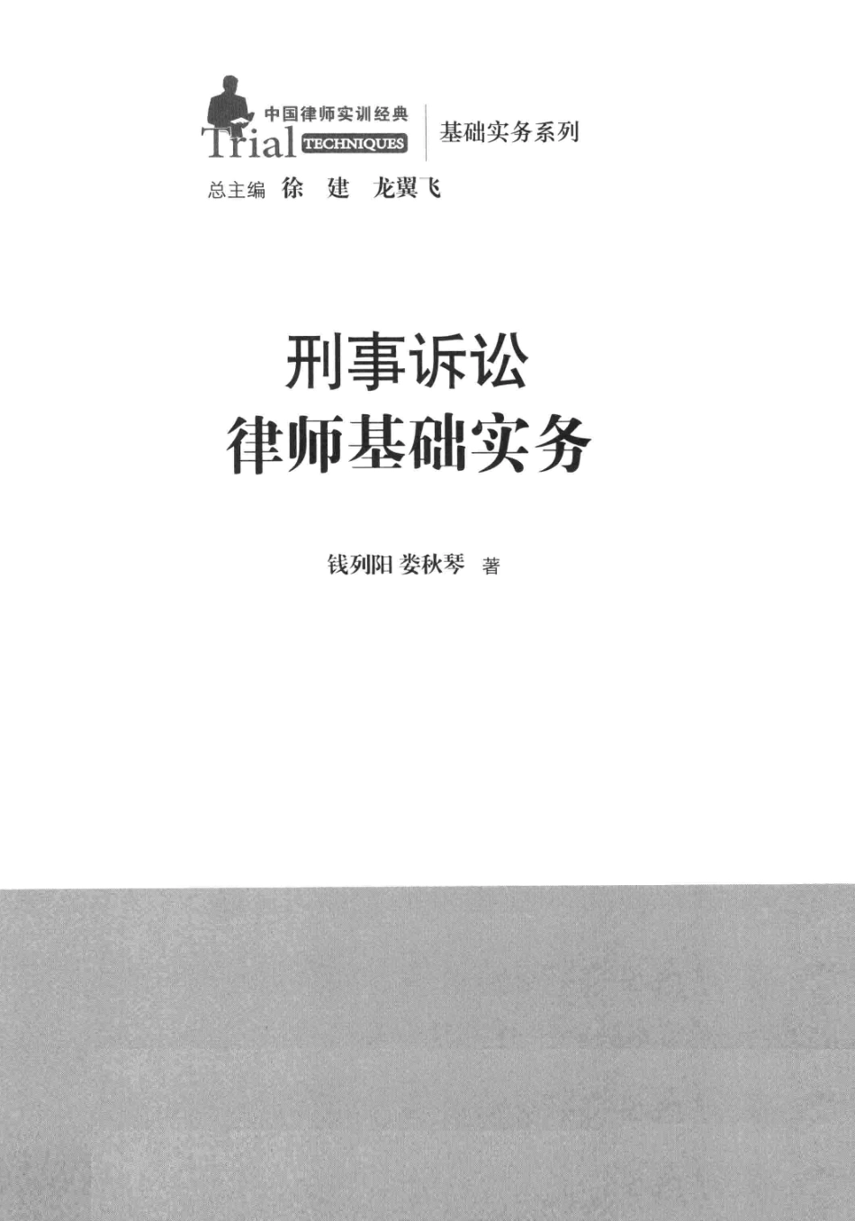 中国律师实训经典 刑事诉讼律师基础实务.pdf_第1页