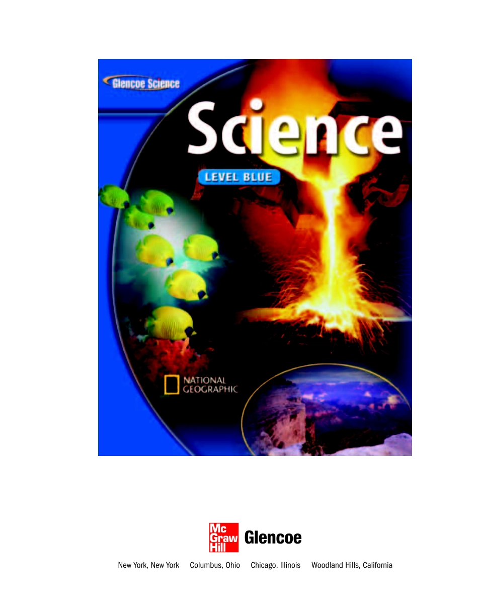 美国加州教材 Glencoe Science - Level Blue Mcgraw, 2008 .pdf_第2页
