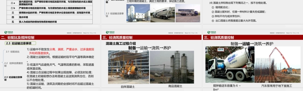 工程施工系统课件06：建筑工程混凝土工程施工全过程质量控制培训讲义.ppt