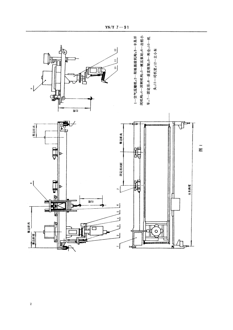 铝电解多功能机组技术条件 YST 7-1991.pdf_第3页