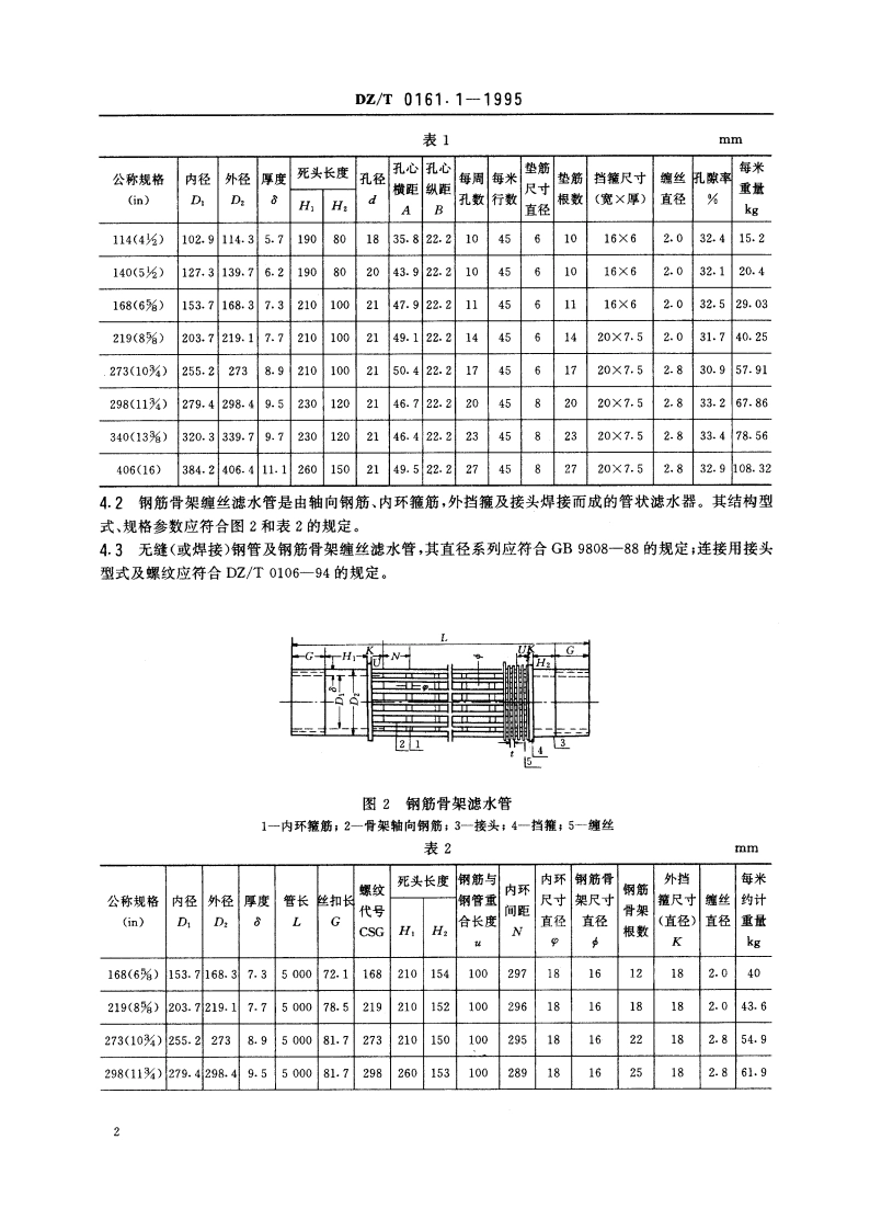 钢制缠丝滤水管 DZT 0161.1-1995.pdf_第3页