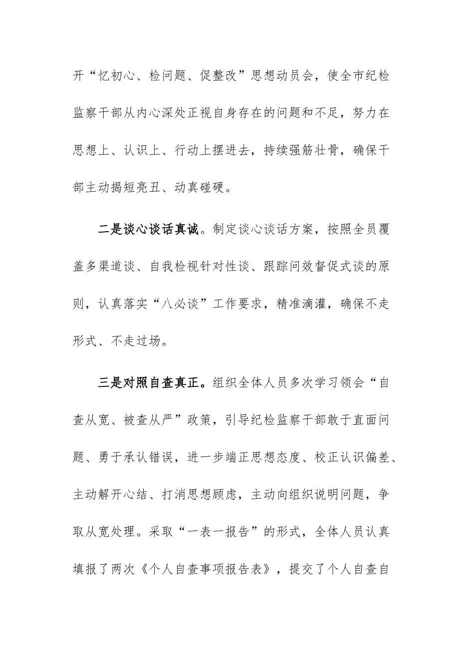 2023年纪委监委纪检监察干部队伍检视整改经验总结材料范文.docx_第3页