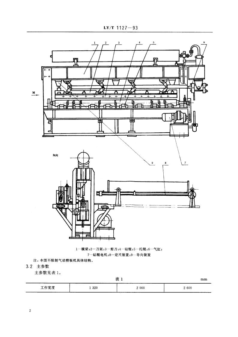 气动剪板机通用技术条件 LYT 1127-1993.pdf_第3页