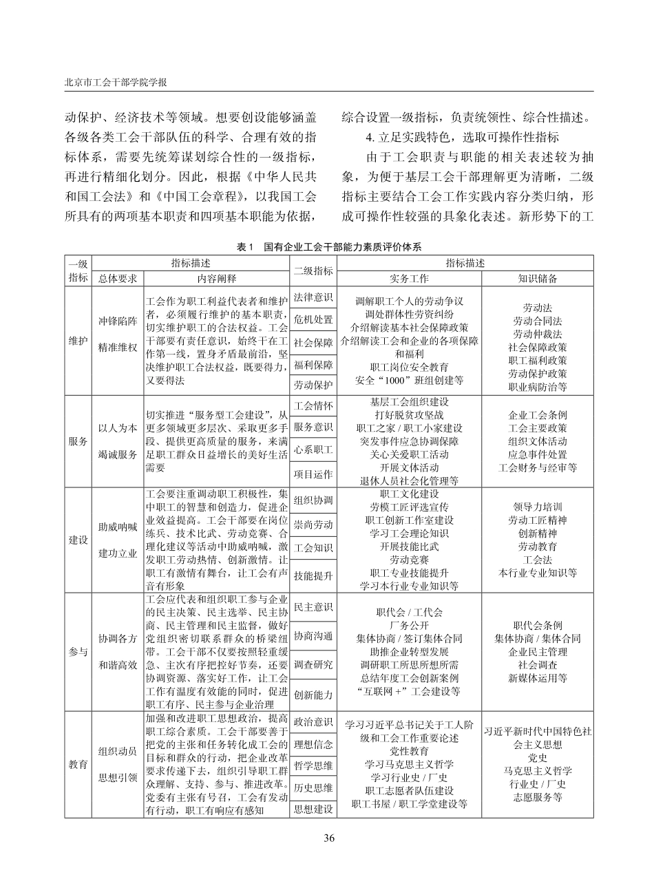 国有企业工会干部能力素质评...国宝武钢铁集团有限公司为例_崔金琳.pdf_第3页