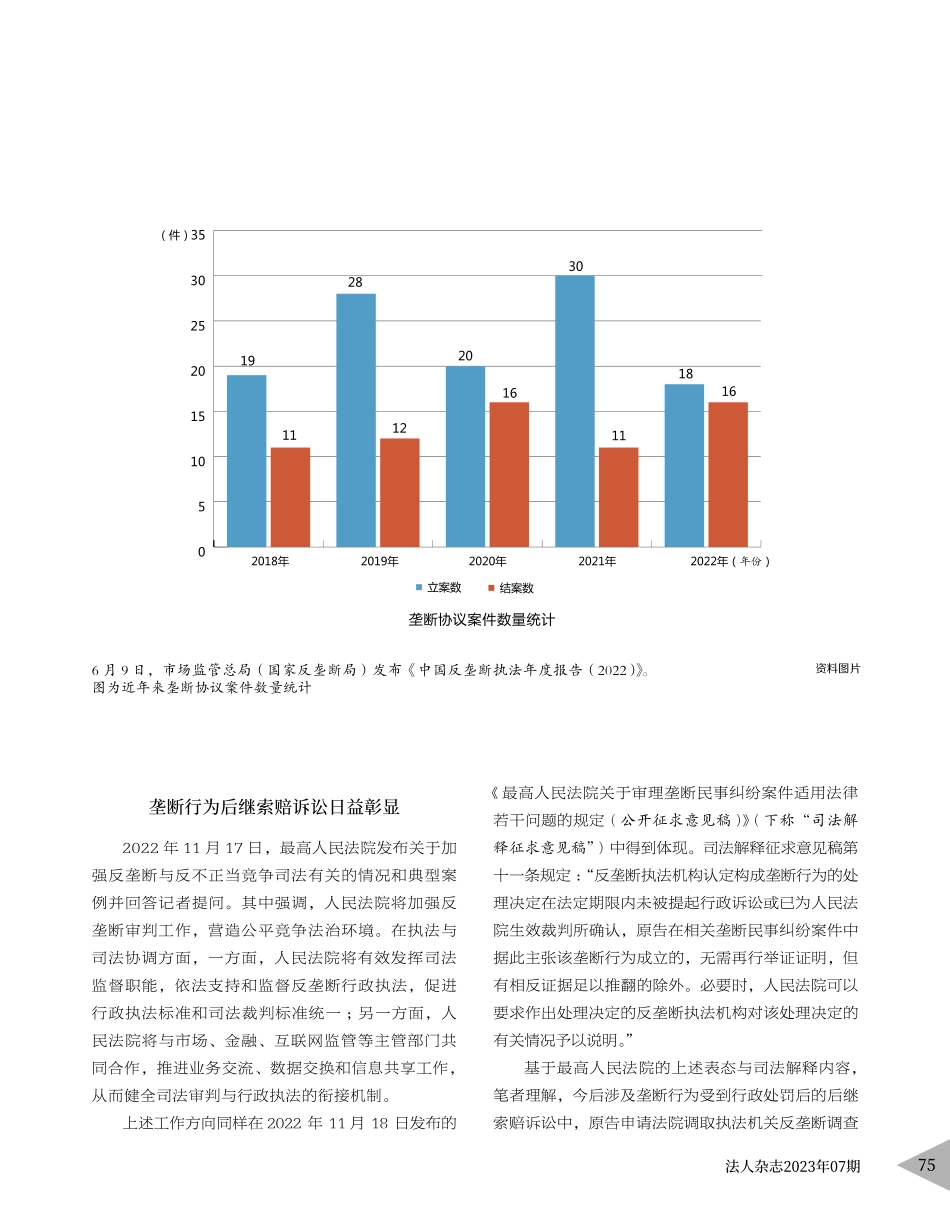 垄断行为后继民事索赔风险不容忽视_许蓉蓉.pdf_第2页