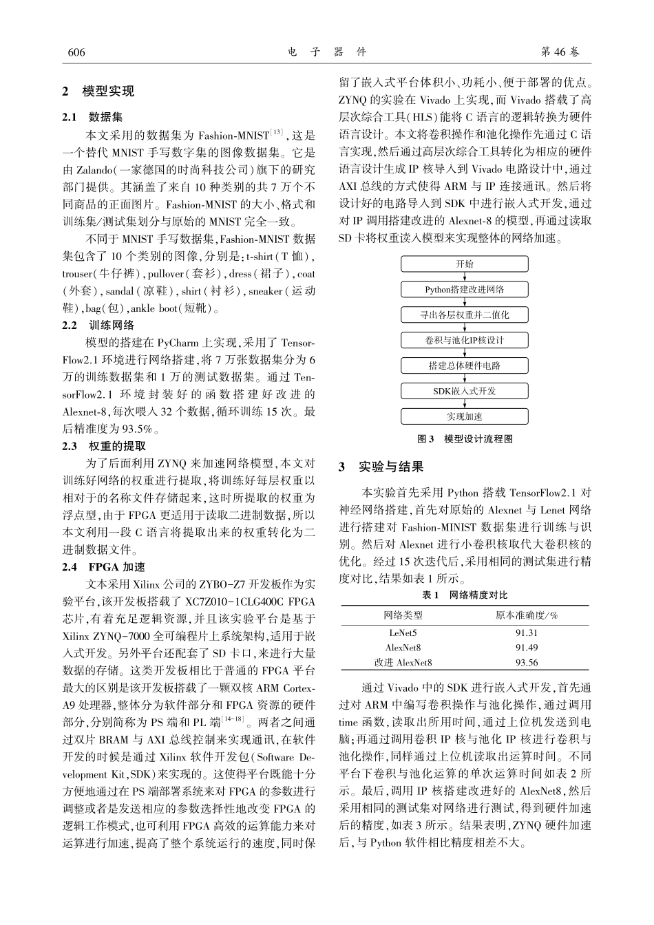 基于改进的Alexnet的服装识别及FPGA加速实现_王新宇.pdf_第3页