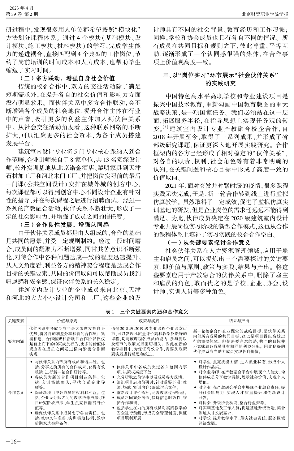 基于“社会伙伴关系”的高职院校产教融合专业建设研究——以建筑室内设计专业为例.pdf_第3页