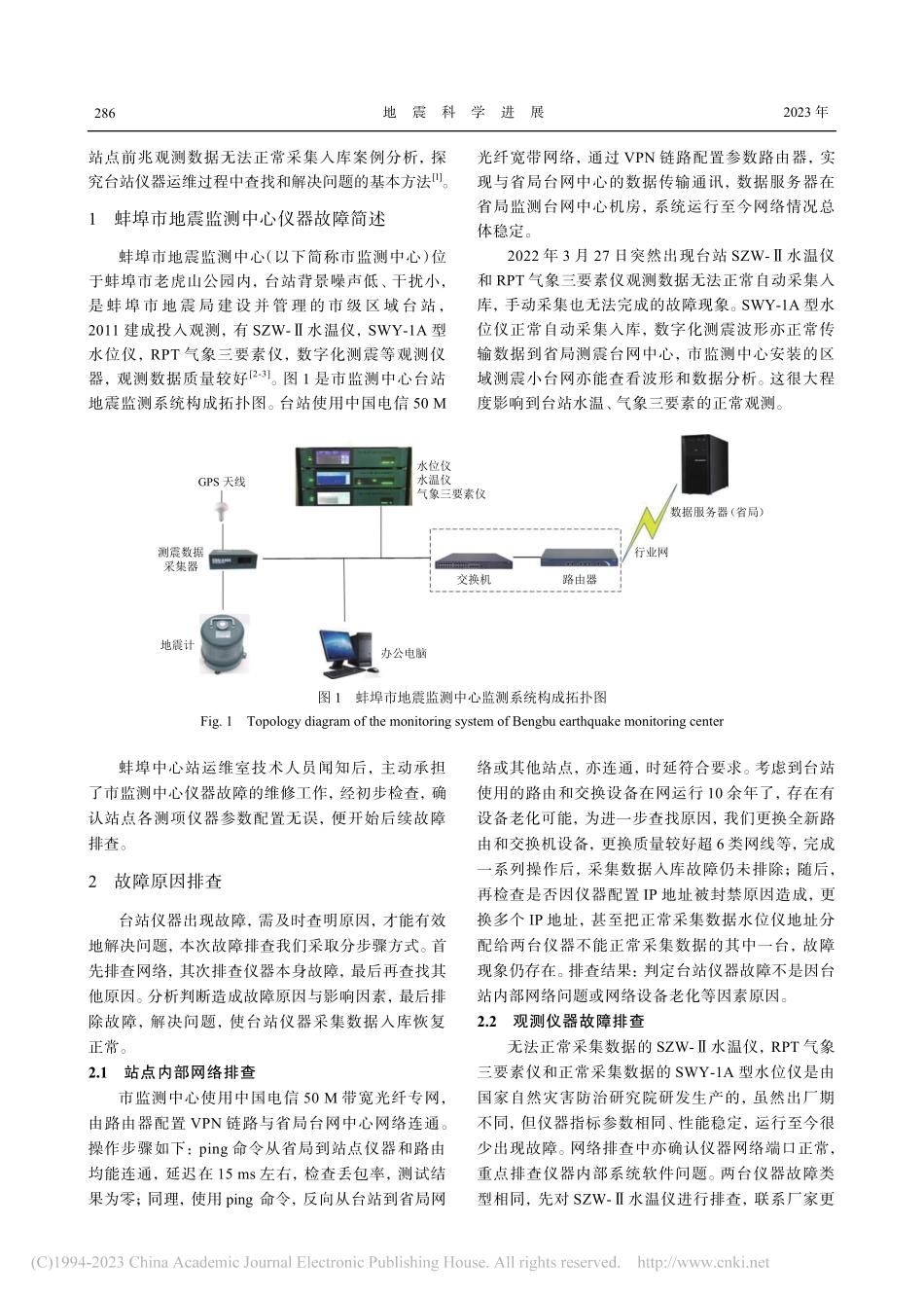 地震仪器运维中处置网络故障一案例分析_张伟峰.pdf_第2页