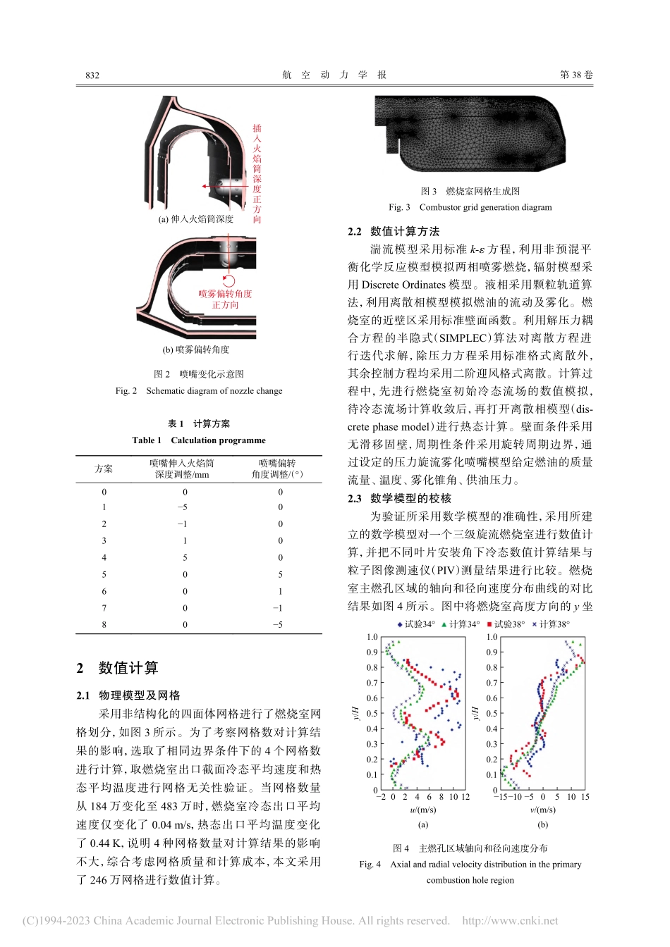 燃油喷雾对某小发环形回流燃烧室燃烧特性影响_杨宇东.pdf_第3页