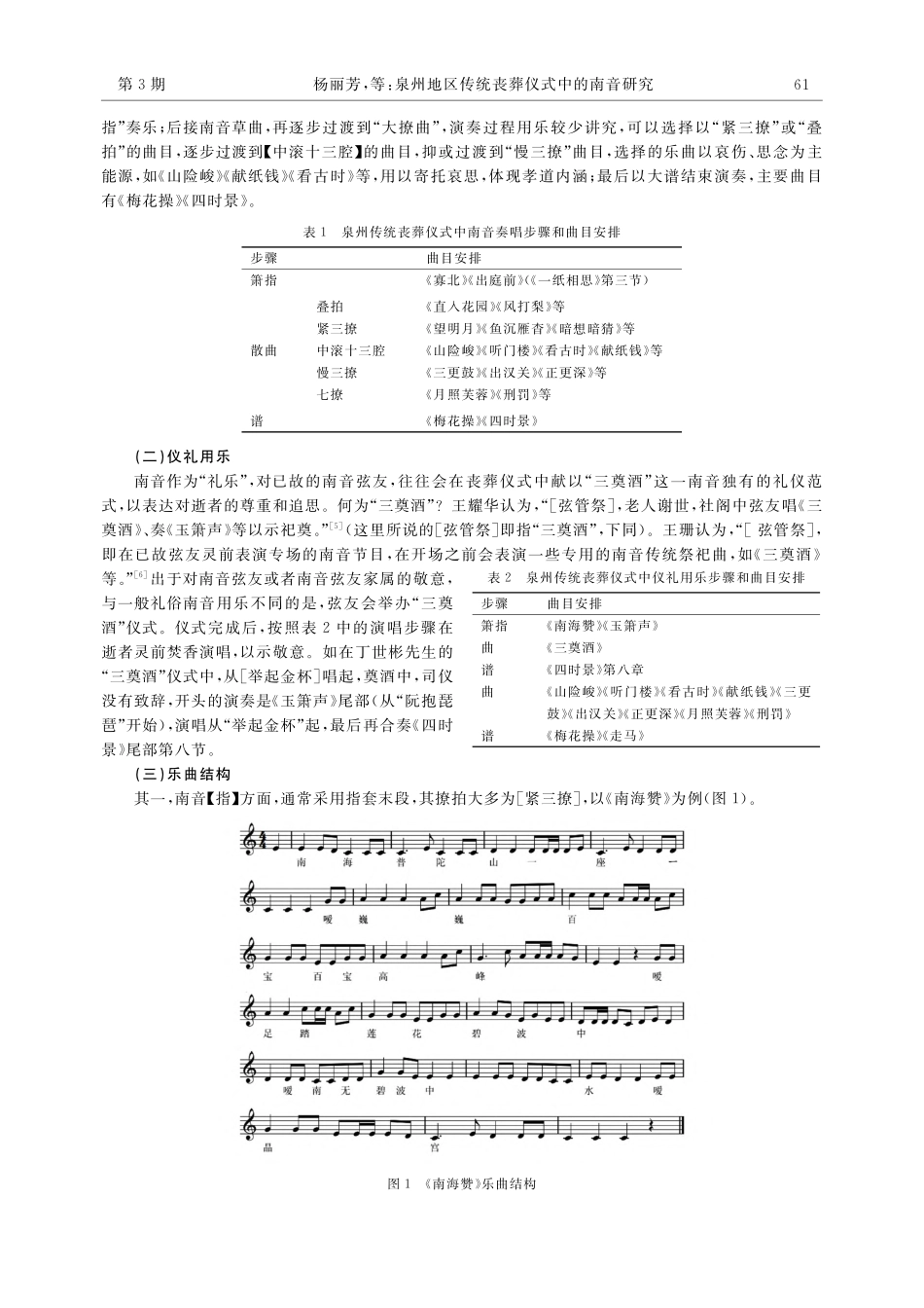 泉州地区传统丧葬仪式中的南音研究_杨丽芳.pdf_第2页