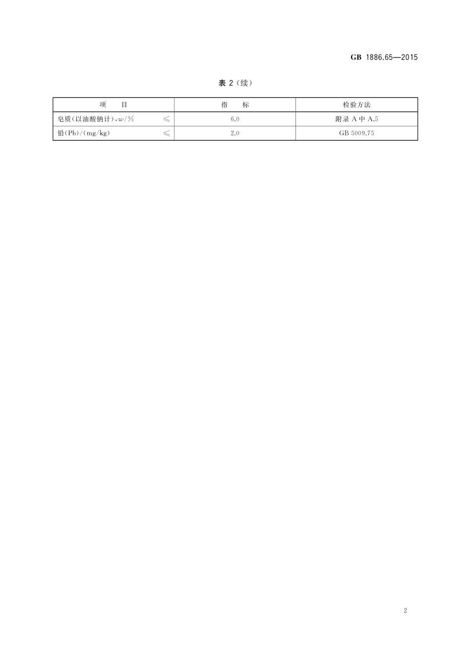 GB 1886.65-2015 食品安全国家标准 食品添加剂 单双甘油脂肪酸酯.pdf_第3页