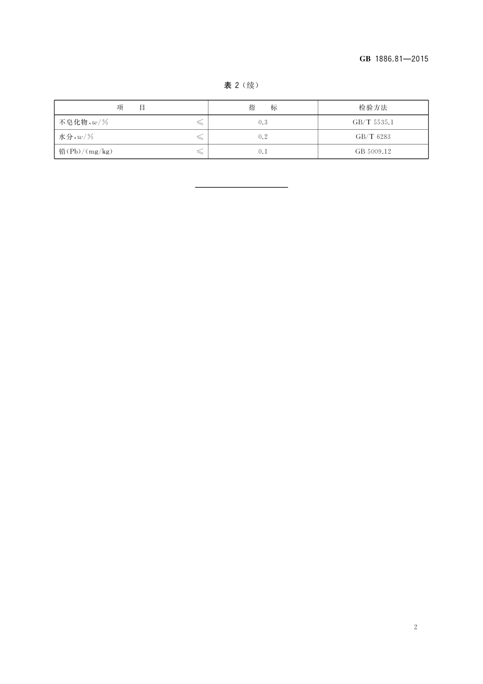 GB 1886.81-2015 食品安全国家标准 食品添加剂 月桂酸.pdf_第3页