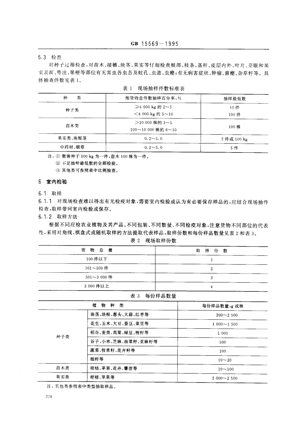 GB 15569-1995 农业植物调运检疫规程.pdf_第3页