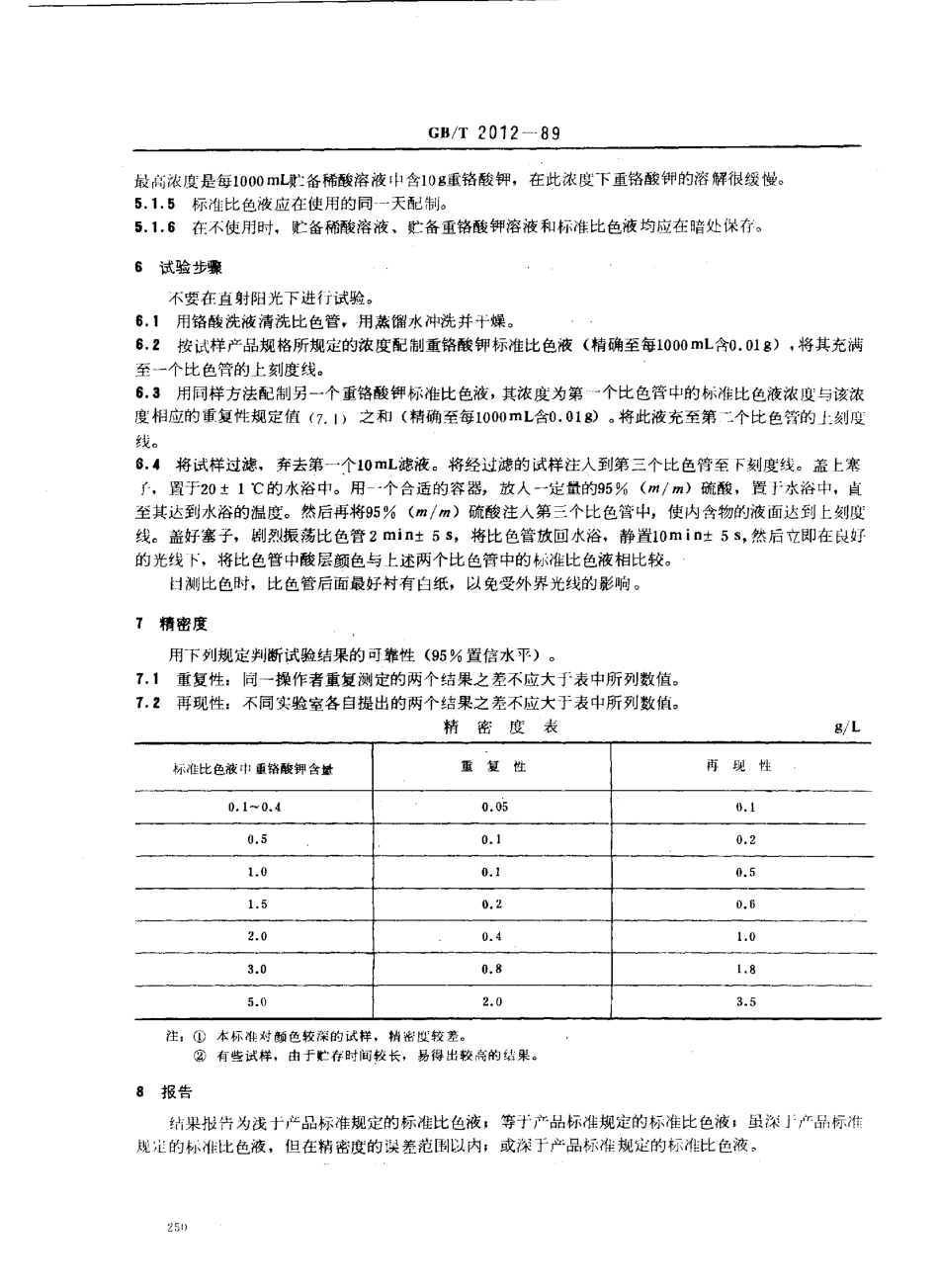 GBT 2012-1989 芳烃酸洗试验法.pdf_第2页