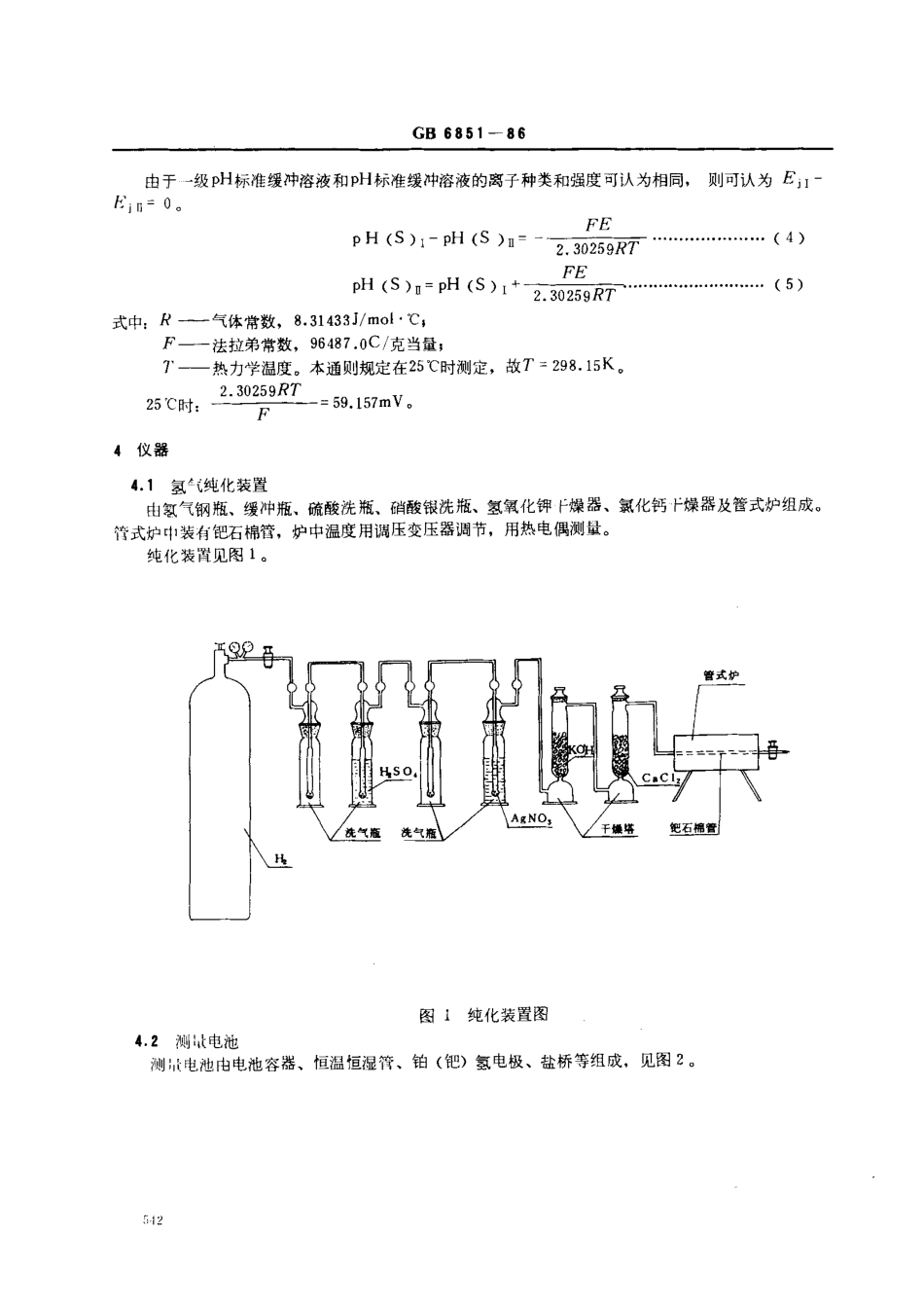 GB 6851-1986 pH基准试剂定值通则.pdf_第2页
