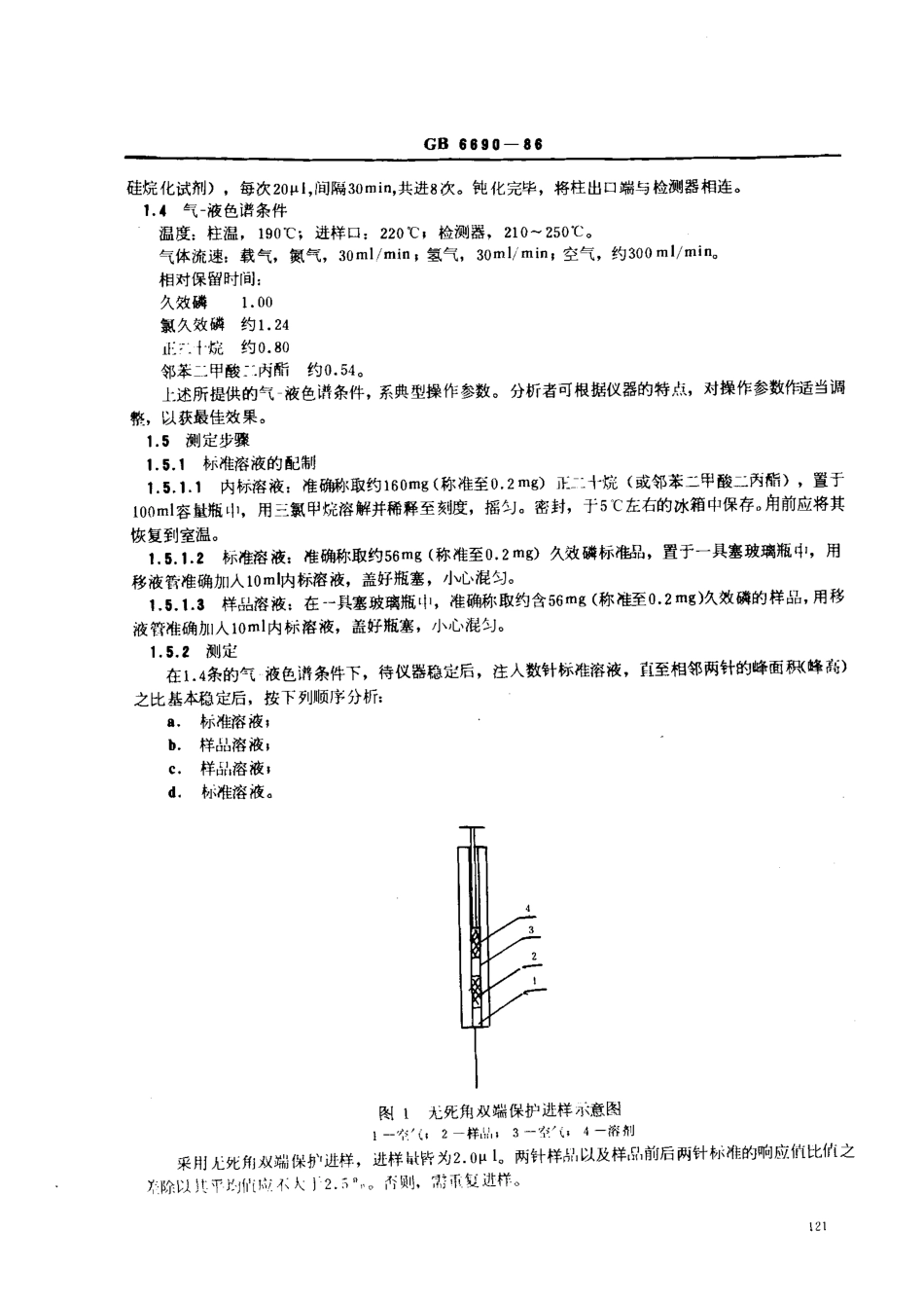 GBT 6690-1986 久效磷含量分析方法.pdf_第2页