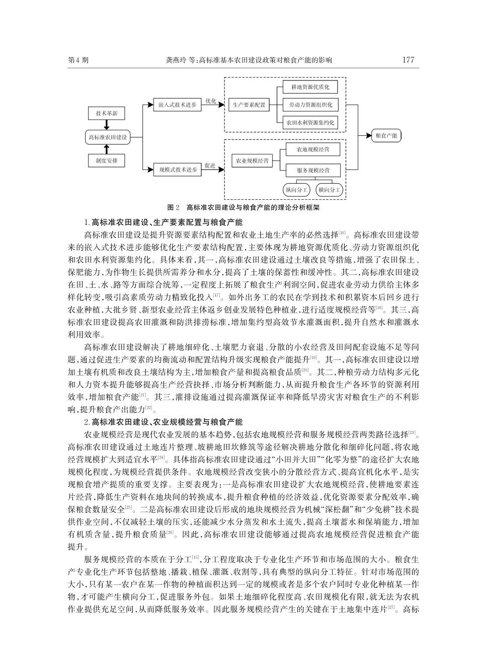 高标准基本农田建设政策对粮食产能的影响_龚燕玲.pdf_第3页