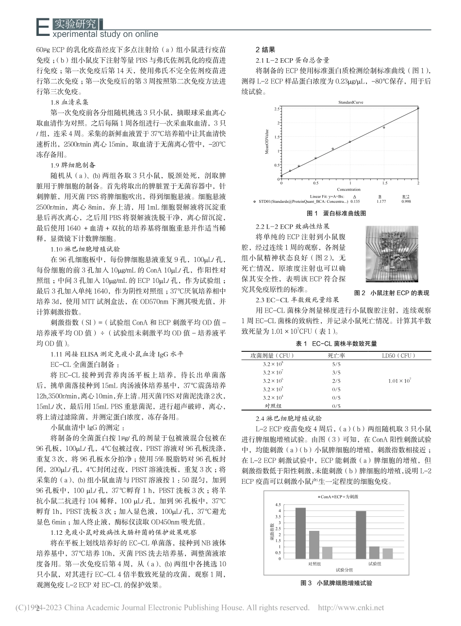 一株动物源乳酸菌的胞外产物免疫原性研究_刘少杰.pdf_第2页